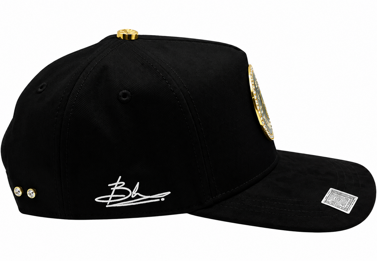 Bigg Boss Black & Green Luxury Watch Snapback Hat