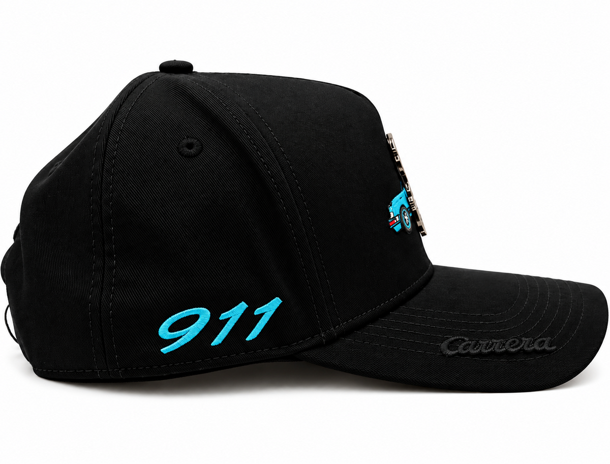 Cash Only Black Money Man Diamond & Sports Car Adjustable Hat