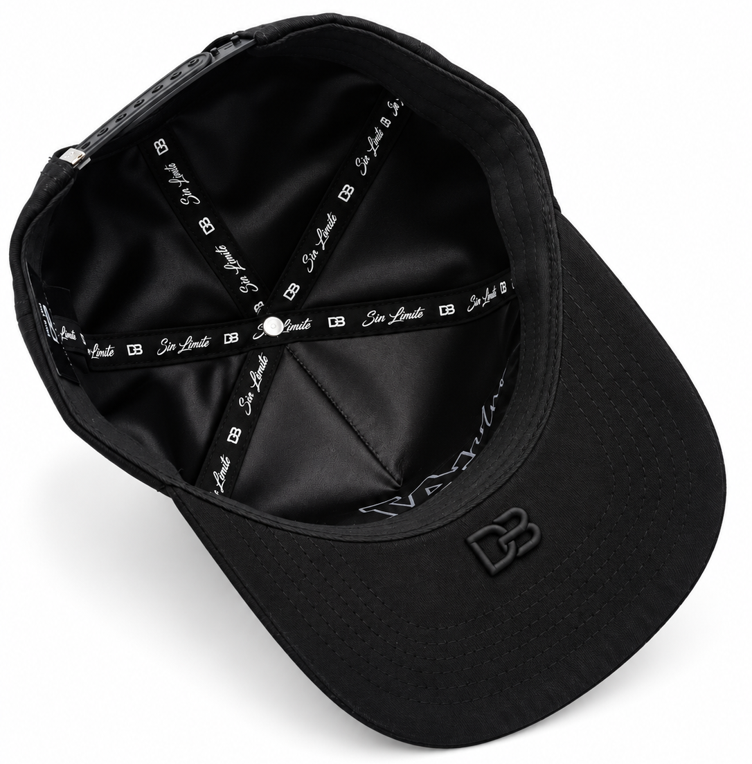DB Hats Los Angeles Dodgers Black Monogram Suede Snapback Hat