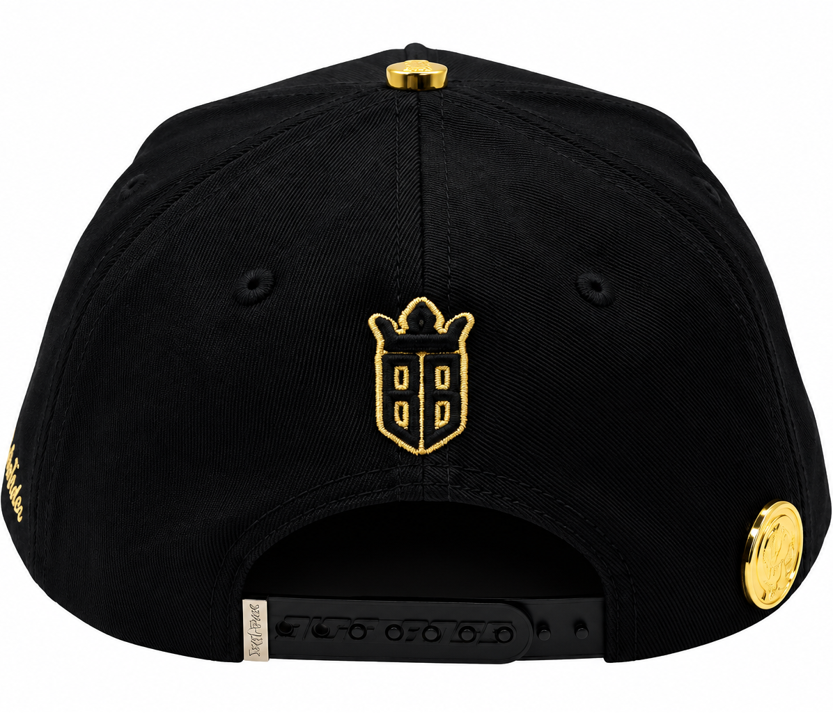 Bigg Boss San Juditas Black & Gold Snapback Hat