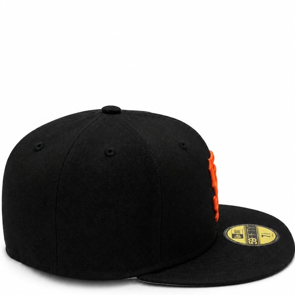 New Era San Francisco Giants Black 59FIFTY Fitted Hat