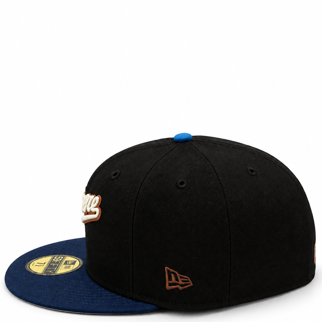 New Era Baltimore Orioles 50th Anniversary Black & Navy 59FIFTY Fitted Hat