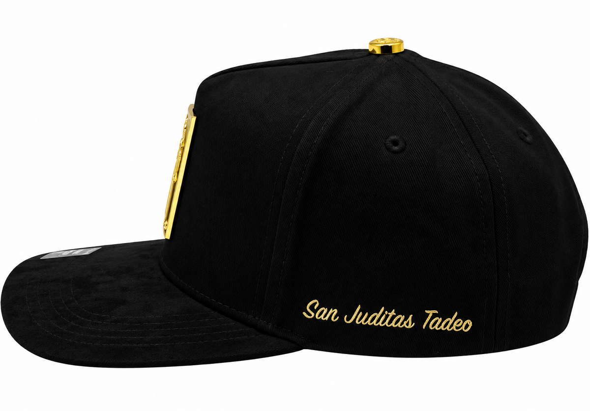Bigg Boss San Juditas Black & Gold Snapback Hat