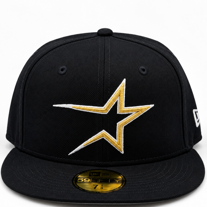 New Era Houston Astros Navy Star 59FIFTY Fitted Hat