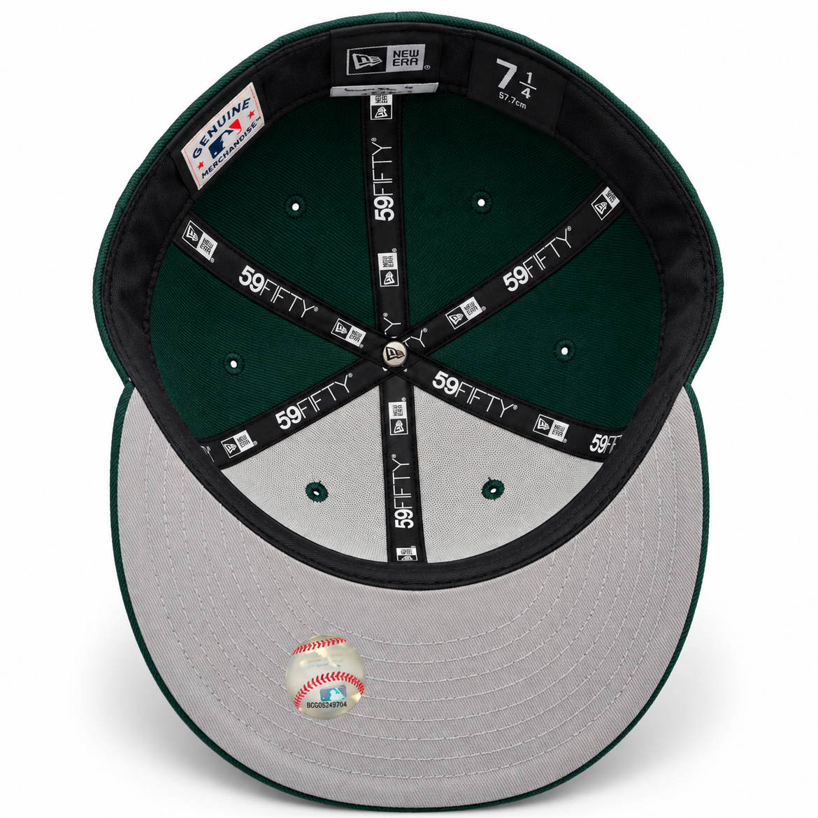 New Era Florida Marlins Dark Green 59FIFTY Fitted Hat