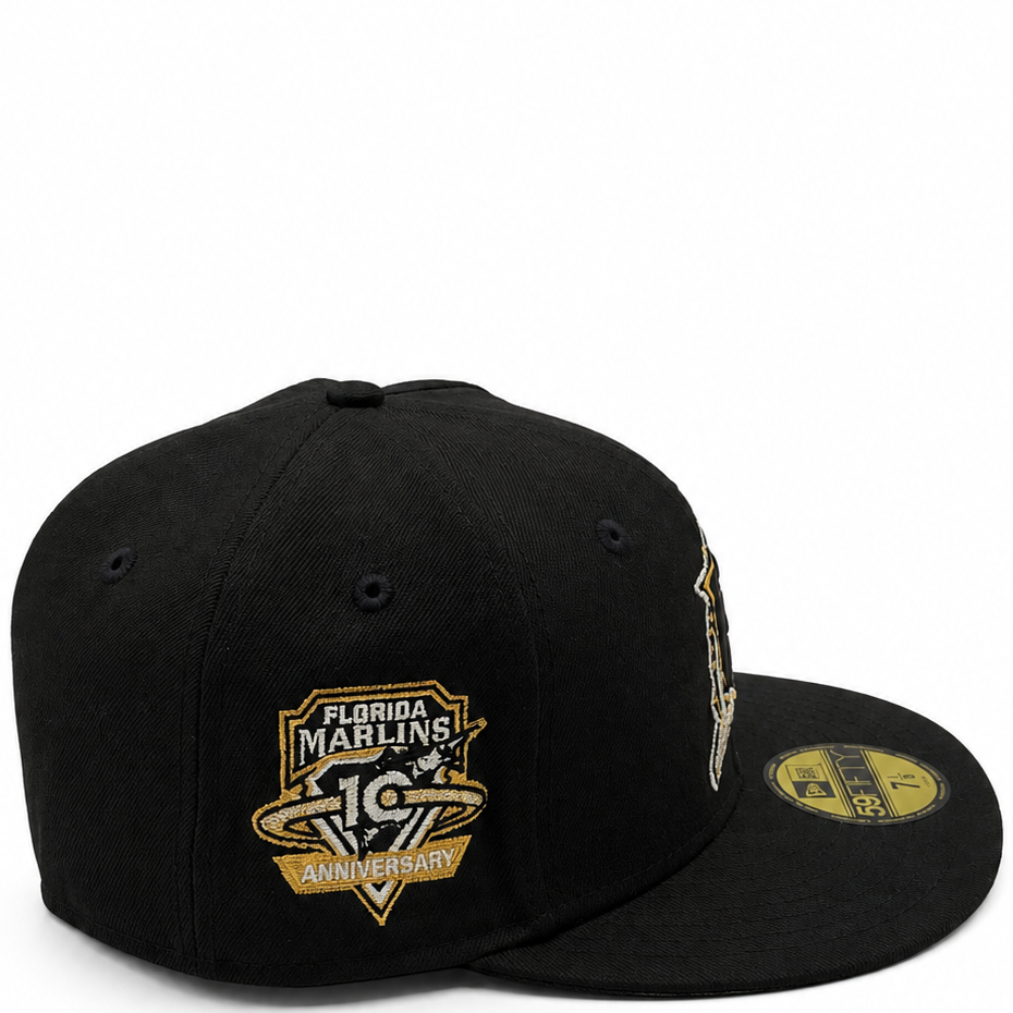 New Era Florida Marlins Black & Gold 1997 World Series 59FIFTY Fitted Hat