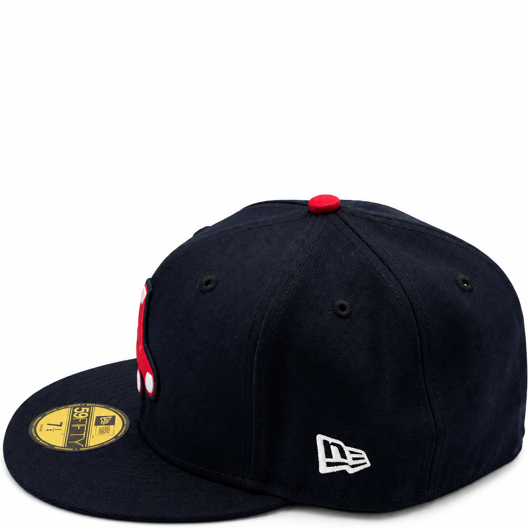New Era Boston Red Sox Navy 59FIFTY Fitted Hat – Red Socks Logo