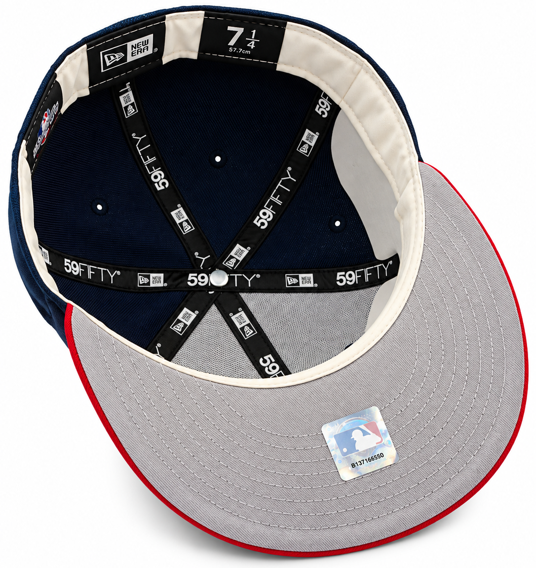 New Era St. Louis Cardinals 2011 World Series Navy & Red Fitted Hat – Dominican Republic Flag