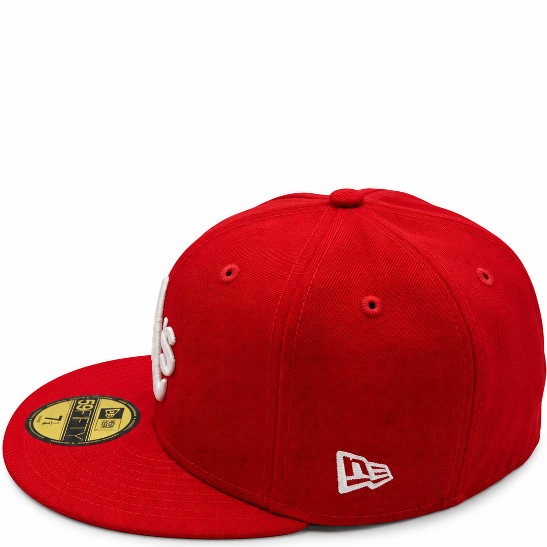 New Era Oakland Athletics A’s 1989 World Series Red 59FIFTY Fitted Hat