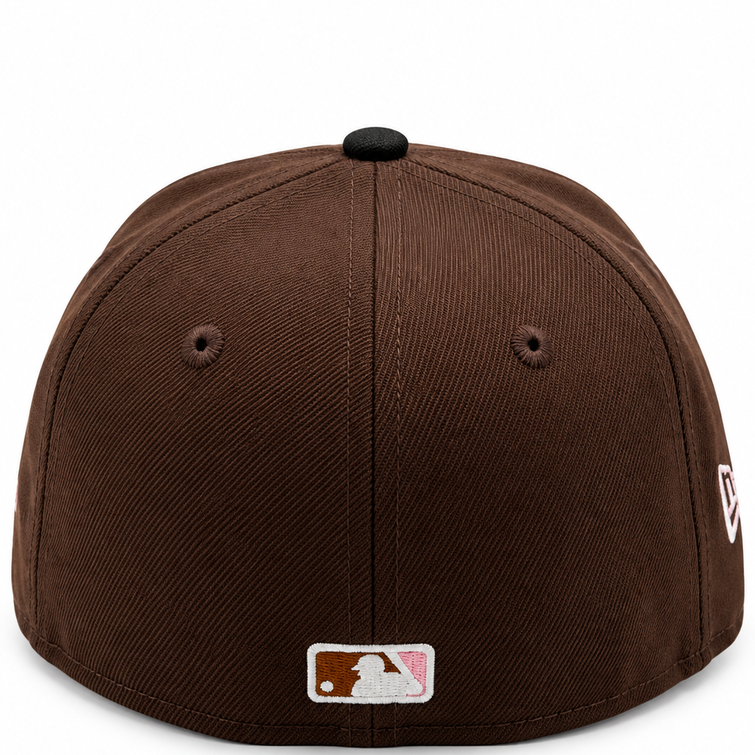 New Era Los Angeles Dodgers Floral Dragon 59FIFTY Fitted Hat – Brown/Black