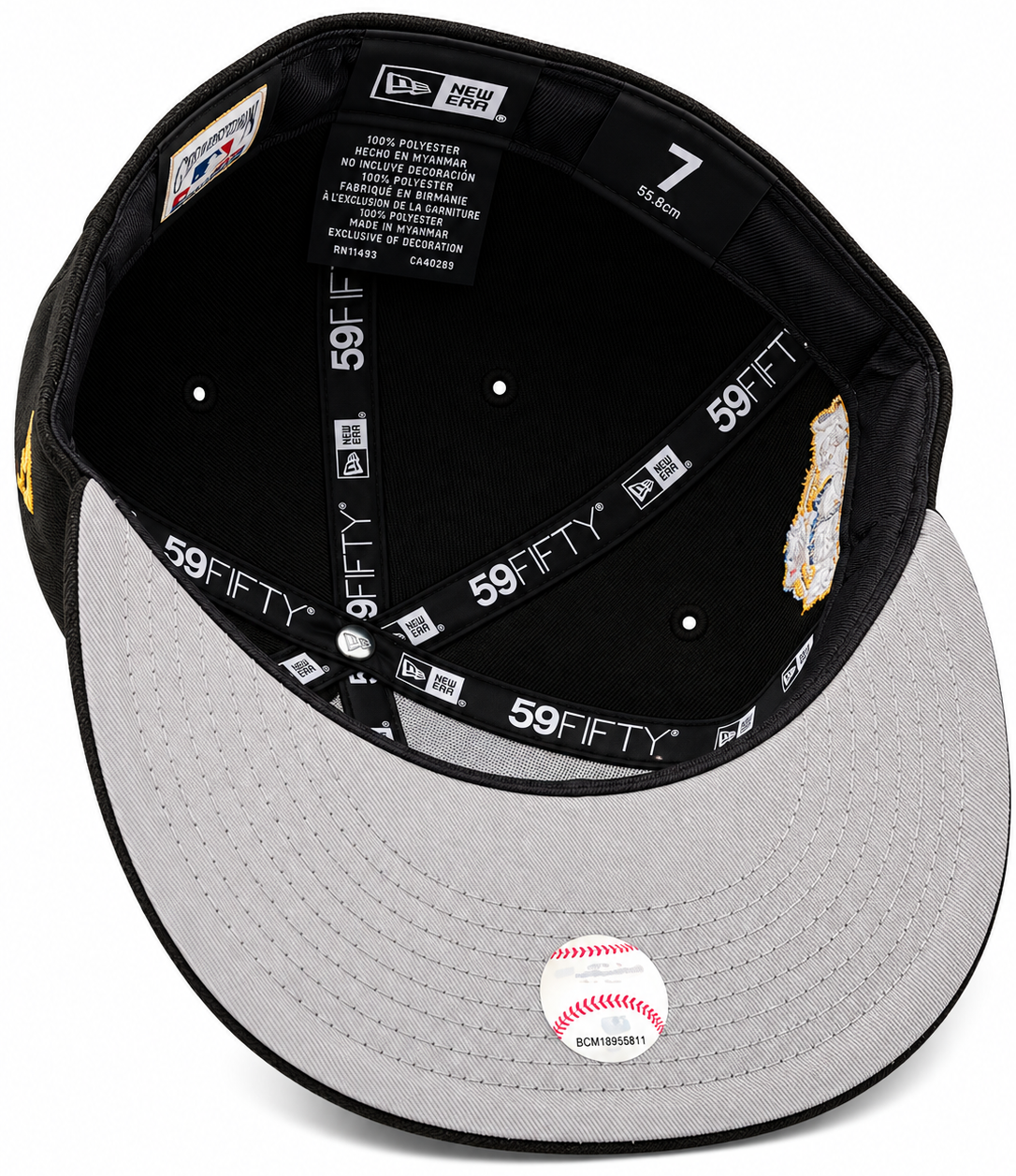 Arizona Diamondbacks New Era 59FIFTY World Series 2001 Black Fitted Hat