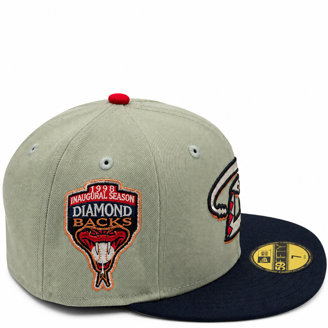 Arizona Diamondbacks New Era 59FIFTY Fitted Hat – Sage Green & Black