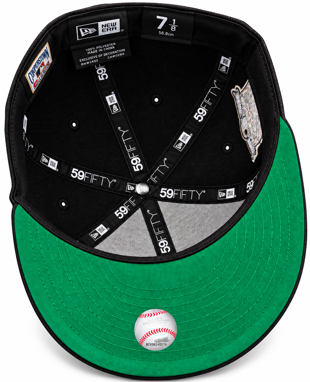 New Era Los Angeles Dodgers 40th Anniversary Black 59FIFTY Fitted Hat