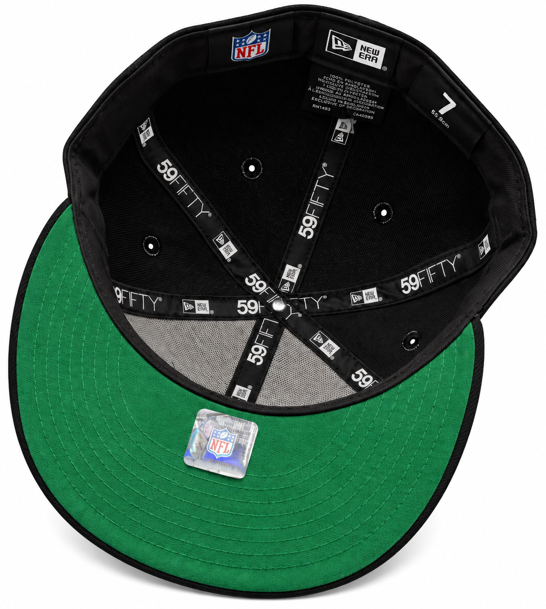 New Era Kansas City Chiefs Black & Red 59FIFTY Fitted Hat