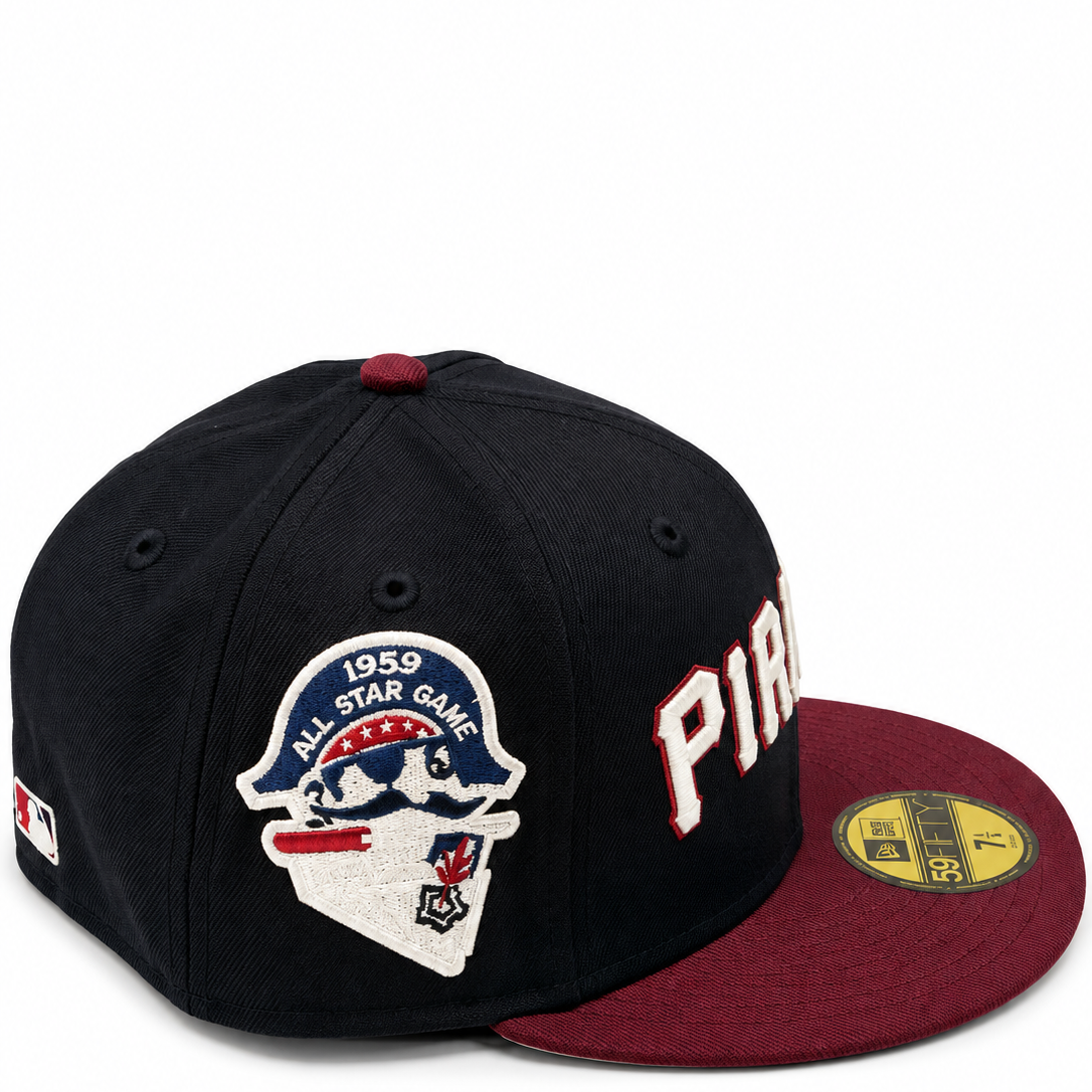 New Era Pittsburgh Pirates All-Star Game Navy & Maroon 59FIFTY Fitted Hat