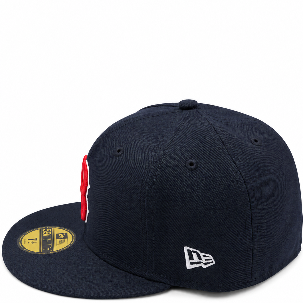 New Era Boston Red Sox Navy & Black 59FIFTY Fitted Hat