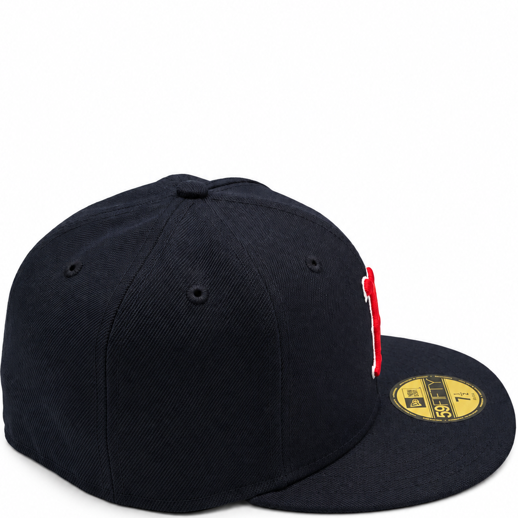 New Era Boston Red Sox Navy & Black 59FIFTY Fitted Hat