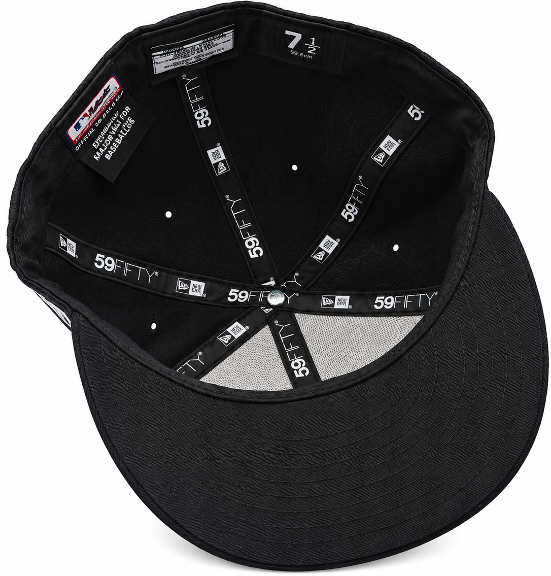 New Era Boston Red Sox Navy & Black 59FIFTY Fitted Hat