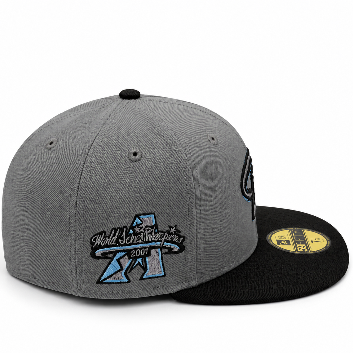 New Era Arizona Diamondbacks Gray & Black 59FIFTY Fitted Hat