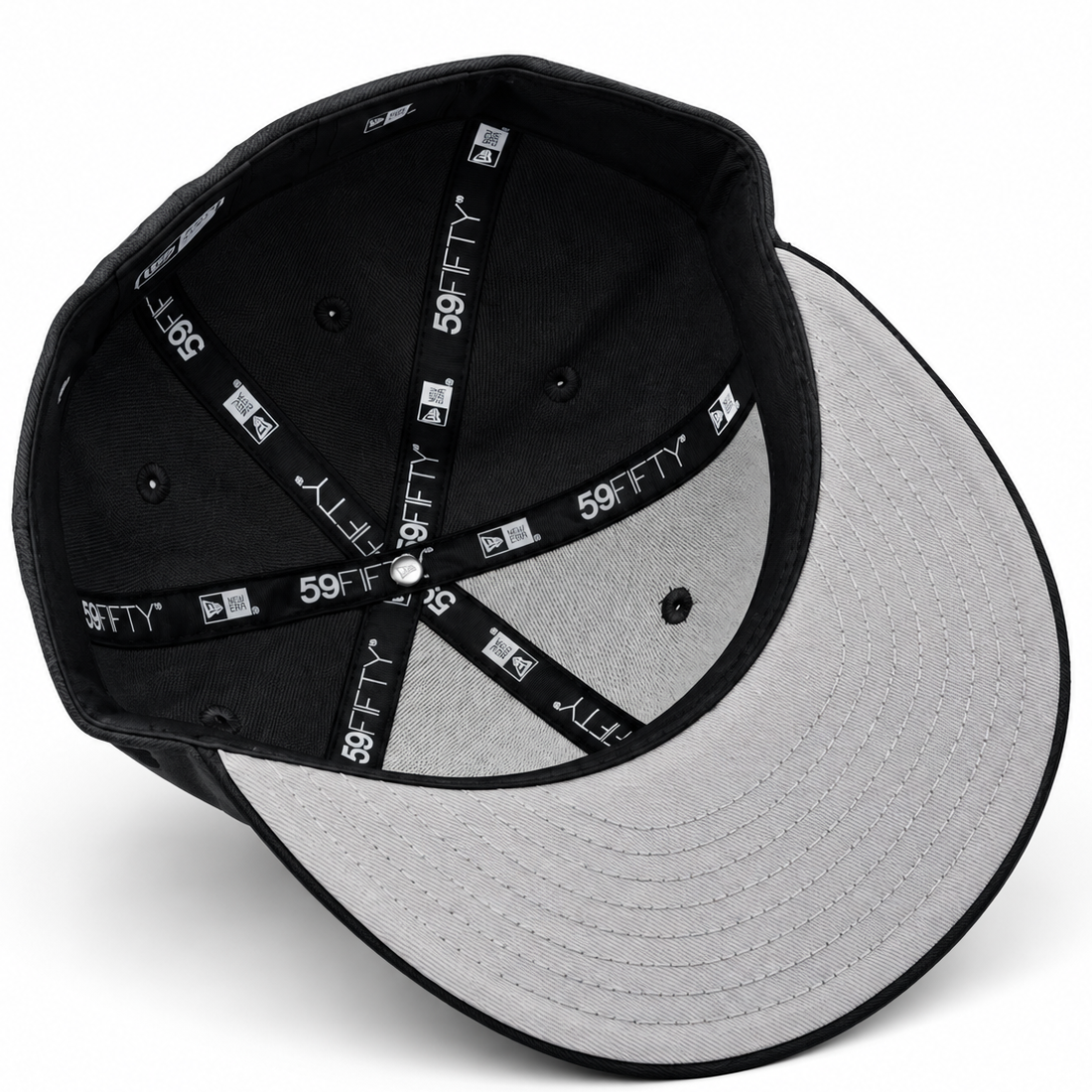 New Era Mexico Rose Logo Charcoal Black 59FIFTY Fitted Hat