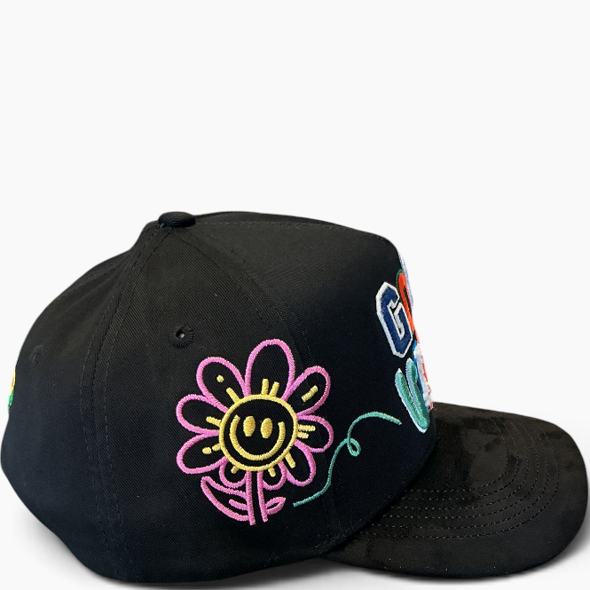 Good Vibes hat - alternate angle