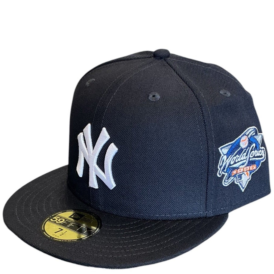 New York Yankees Navy New Era 59FIFTY fitted hat - side view