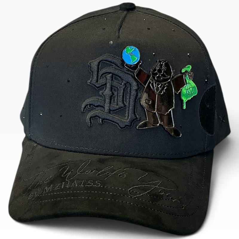 Detroit Money Man snapback - back view