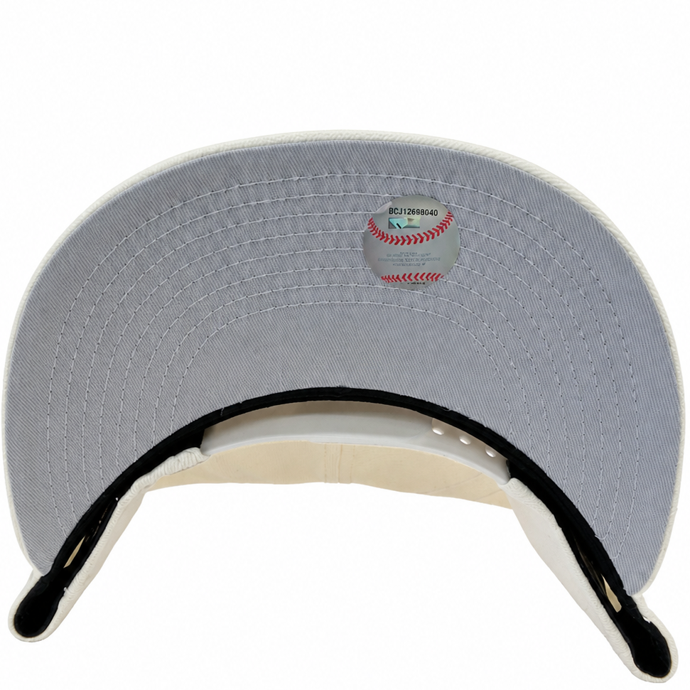 Oakland A's cream two-tone snapback - alternate view