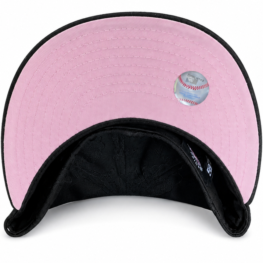 New Era Pittsburgh Pirates black floral fitted hat – view 3