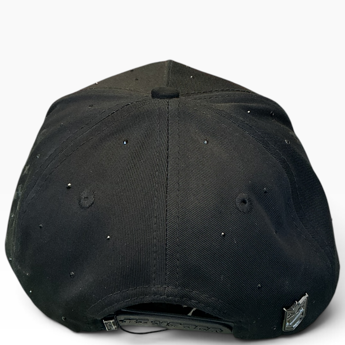 Detroit Money Man snapback with space embroidery - side view