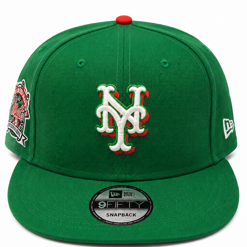 Mets green snapback - back view