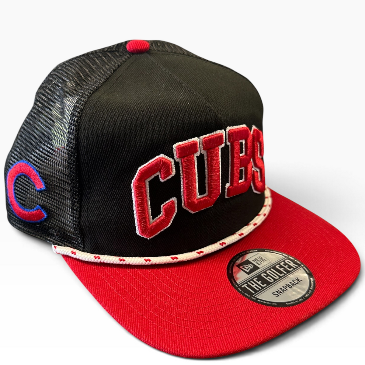Cubs Golfer rope snapback with mesh back - alternate view