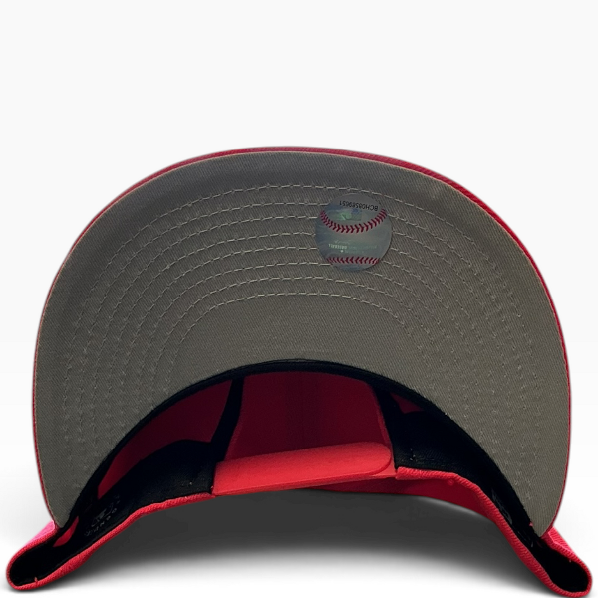 Angels all-red tonal snapback - group view