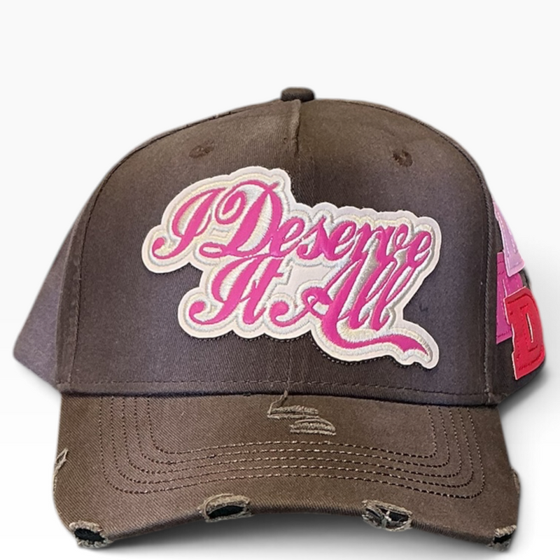 Dandy I Deserve It All snapback - back view