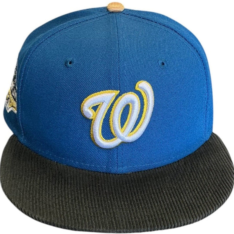 Washington Nationals Blue & Black All-Star Game New Era 59FIFTY fitted hat - side view