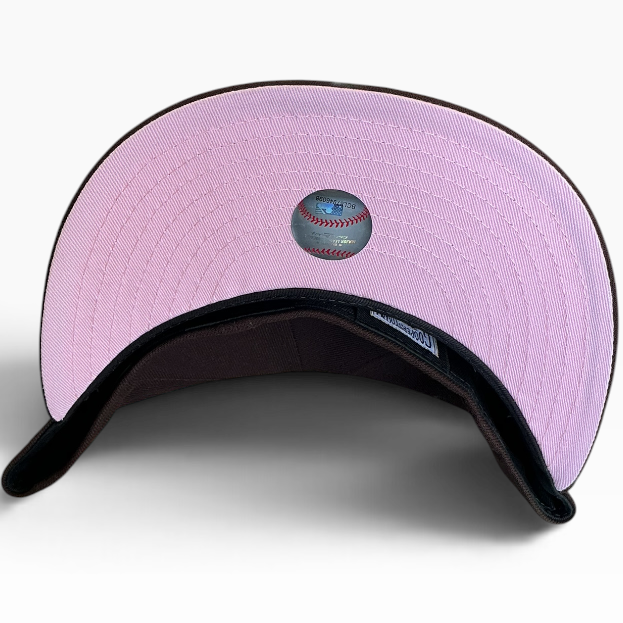 Los Angeles Angels Brown New Era 59FIFTY fitted hat - side view