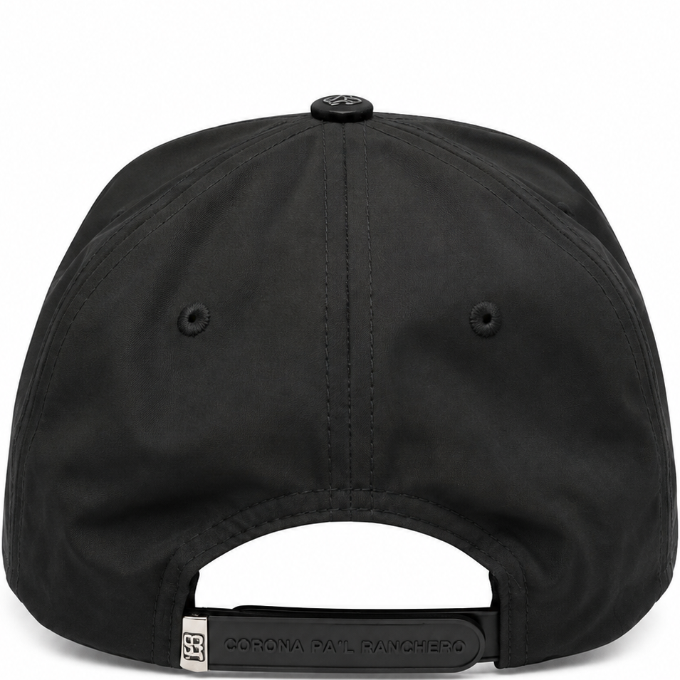 Sombrero Blanco Cattle black cap - side view