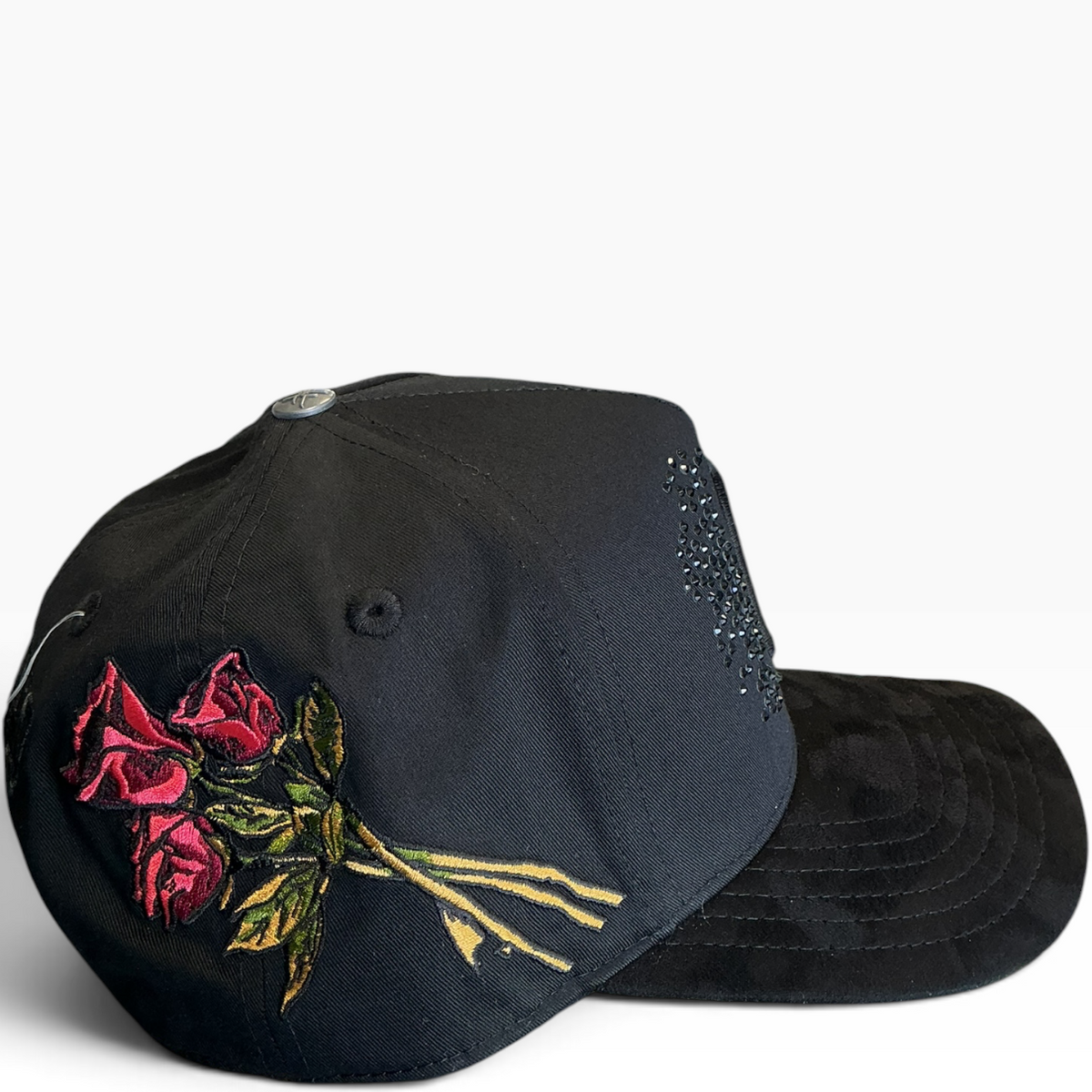 PP roses hat - alternate angle