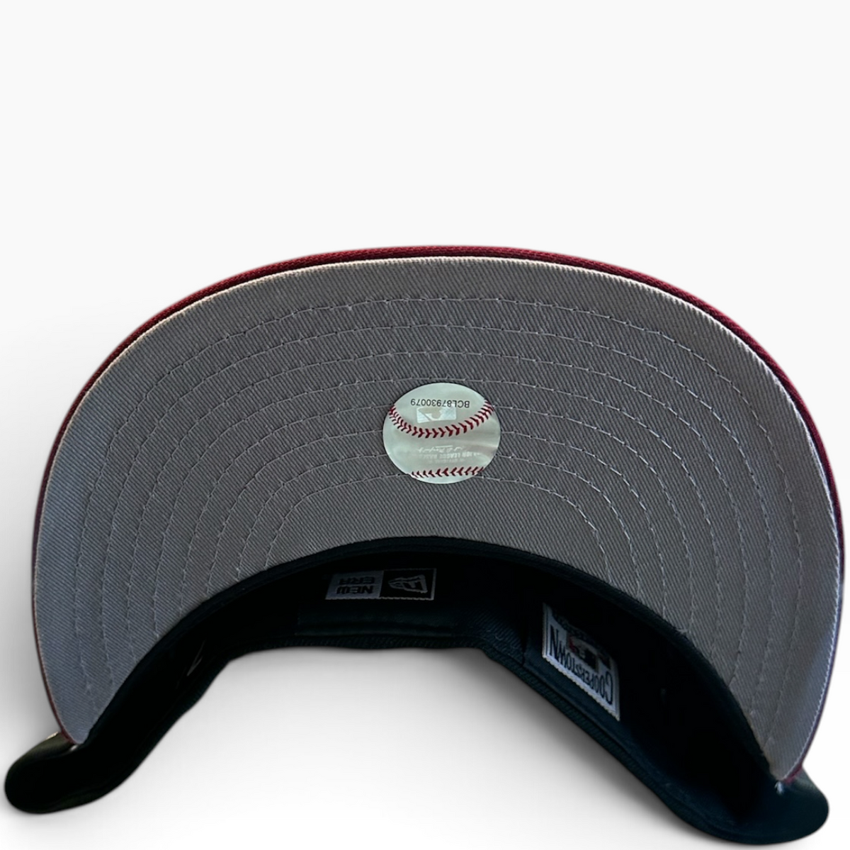 Arizona Diamondbacks Black/Red New Era 59FIFTY fitted hat - back view