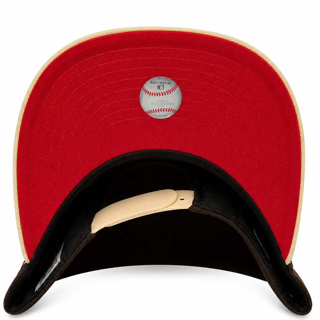 Cubs 1990 ASG bear logo snapback - back view
