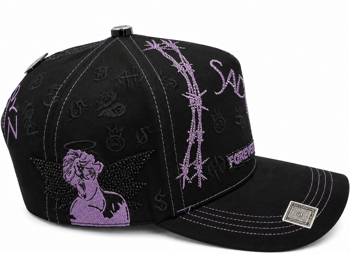 Sad Boyz Forever Alone snapback - alternate angle