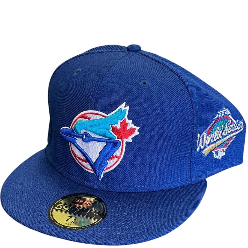 Toronto Blue Jays royal blue New Era 59FIFTY fitted hat - front view
