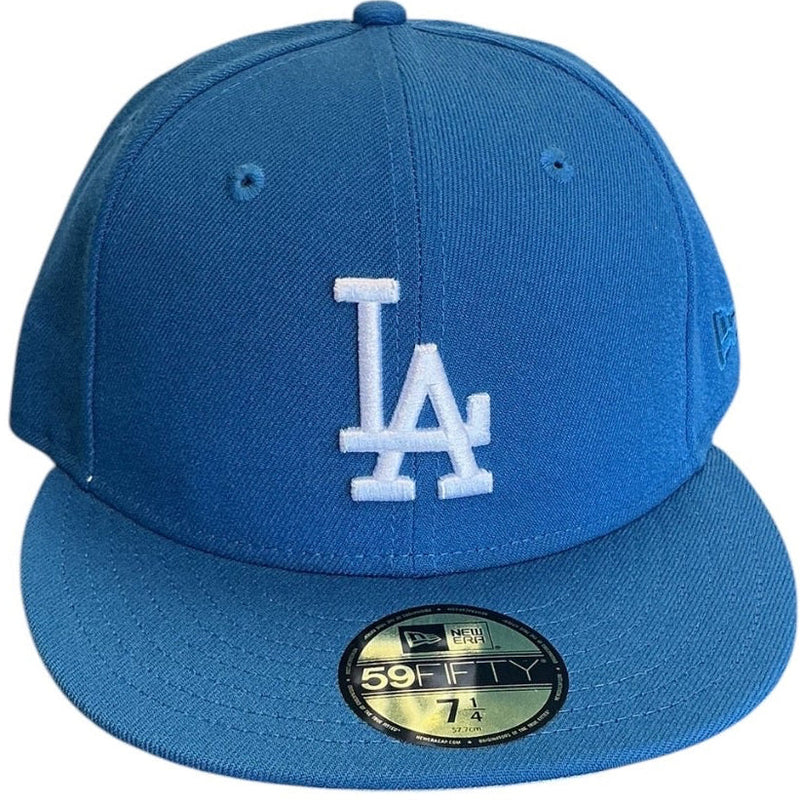 Los Angeles Dodgers Royal Blue New Era 59FIFTY fitted hat - front view