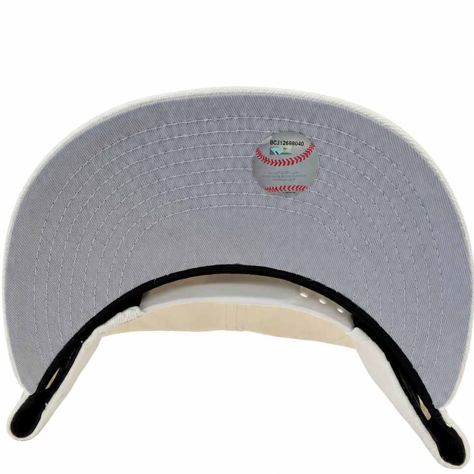 Blue Jays cream and gray two-tone snapback - alternate view