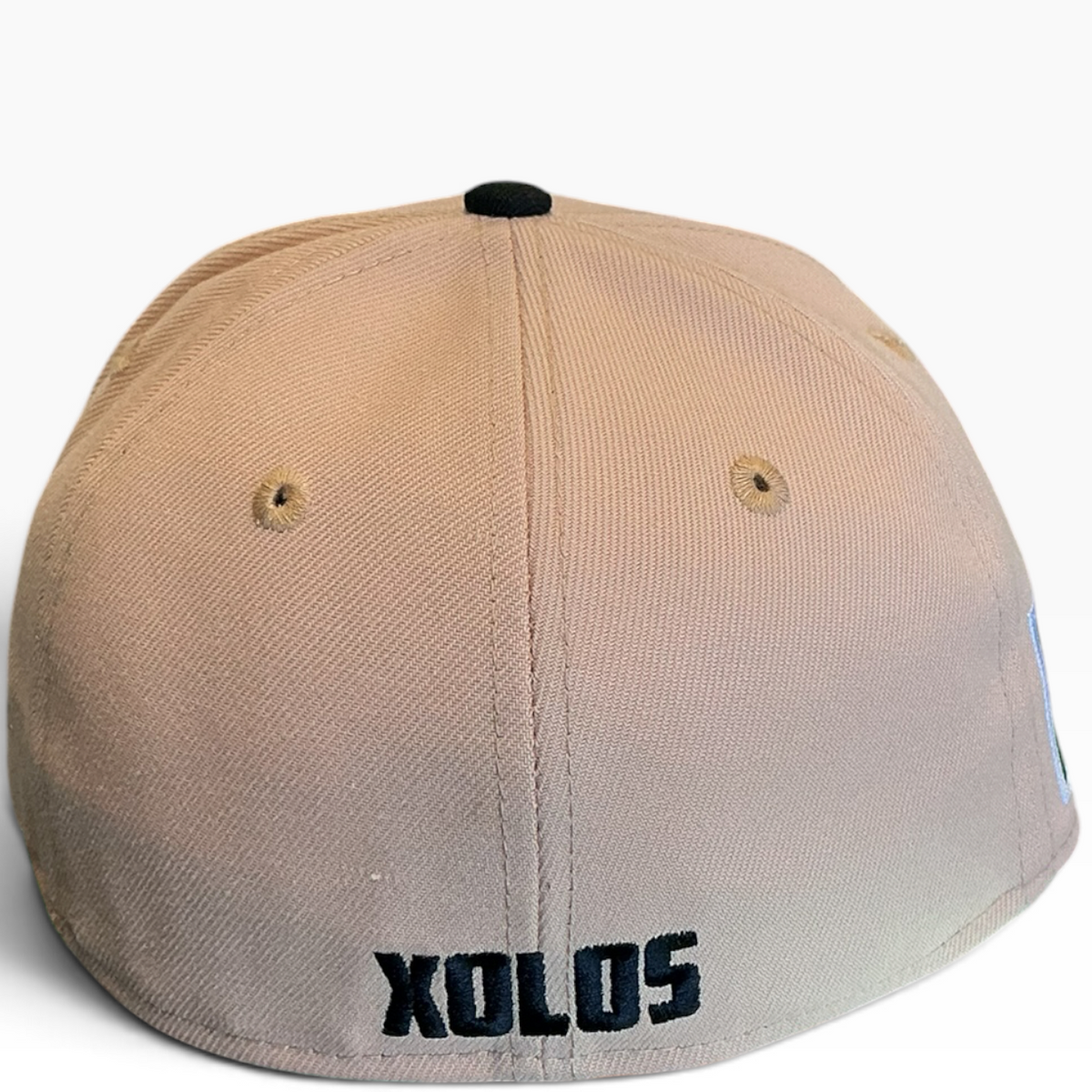 Club Tijuana Xolos Tan & Black New Era 59FIFTY fitted hat - front view