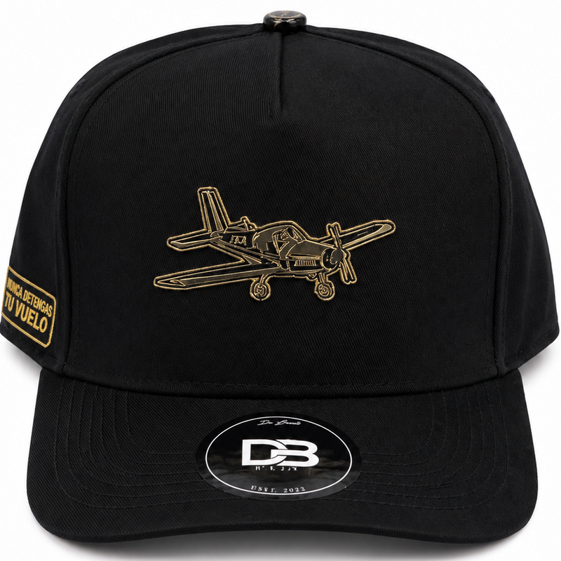 DB "Nunca Detengas Tu Vuelo" Airplane Snapback Hat – front view