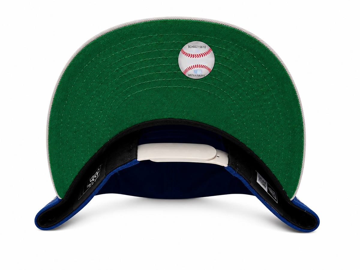 Los Angeles Dodgers New Era 9FIFTY two-tone snapback hat - front view